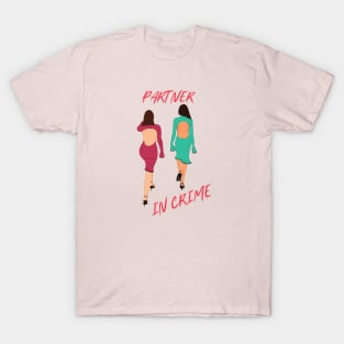 Partner in Crime Two Girls T-Shirt